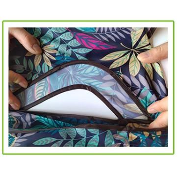 エコバッグ おしゃれ 大きめ 大容量 手提げ 収納 折りたたみ コンパクト  買い物 コンビニ  無地 花柄 ストライプ ヒョウ柄 ボタニカル |  | 22