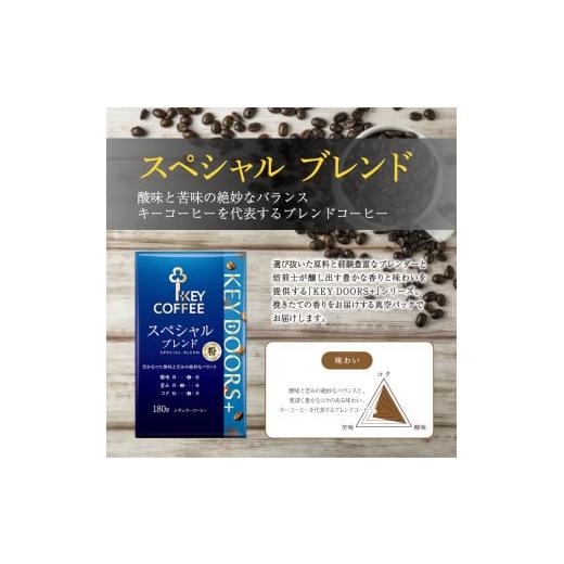ふるさと納税 コーヒー コーヒー粉 千葉県 船橋市 キーコーヒー KEY DOORS+ スペシャルブレンド (VP) 180g 24袋 コーヒー 粉 ドリップ セット レギュラーコー…の画像