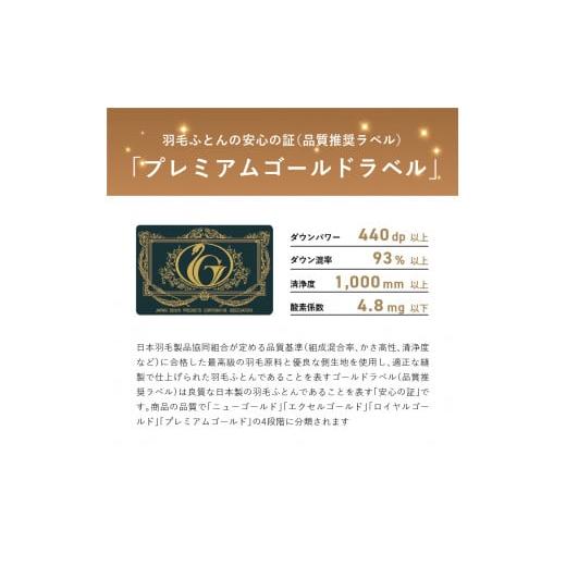 ふるさと納税 タオル・寝具 掛け布団 山梨県 富士吉田市  甲州羽毛本掛けふとん 布団 ハンガリープレミアムマザーグース95%シルク混 ピンク (ダブル) お任せ掛…_7