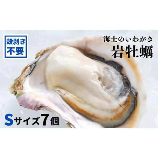 ふるさと納税 牡蠣 島根県 海士町 いわがき 殻なし Sサイズ 7個 岩牡蠣 生食可 冷凍 牡蛎 牡蠣 かき カキ 岩牡蠣 いわがき 冷凍 お歳暮 年末年始