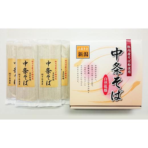 ふるさと納税 そば 新潟県 胎内市 中条そば(無添加)セット 自社栽培そば粉使用