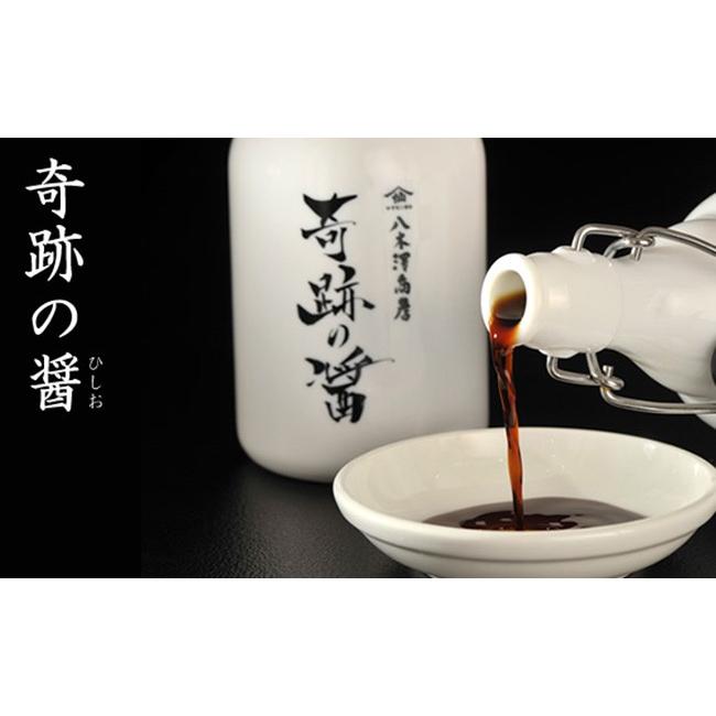 ふるさと納税 醤油 岩手県 陸前高田市  八木澤商店 奇跡の醤(ひしお)500ml×1本 濃口 醤油 調味料 料理 ギフト 贈答品の画像