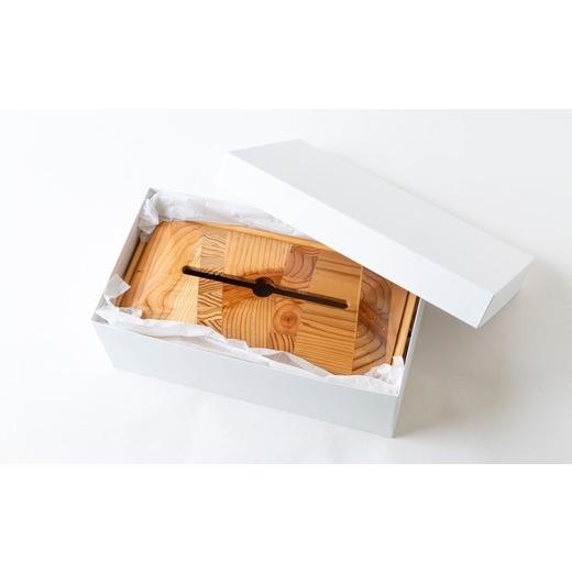 ふるさと納税 木工品・竹工品 福岡県 うきは市 Design Labo i 地元杉・ヒノキティッシュケース (パズル) 木製 ケース ティッシュホルダー 福岡県 うきは市の画像
