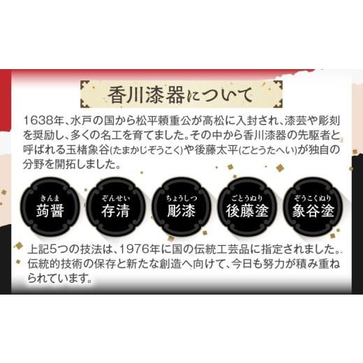 ふるさと納税 陶磁器・漆器・ガラス 香川県 三木町 栃の木で作った丸盆スジ入り独楽塗（尺1）|お盆 一枚板 独楽塗り 丸盆 化粧箱 栃 漆 伝統 香川県 三木町|_m…の画像