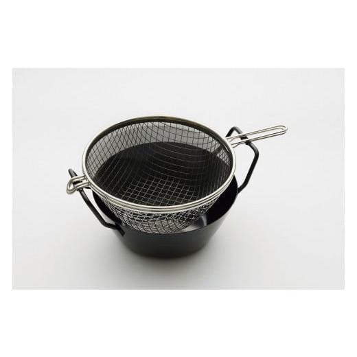 ふるさと納税 雑貨・日用品 新潟県 燕市 LB-098 ラバーゼ 鉄揚げ鍋セット22cm FC045036の画像
