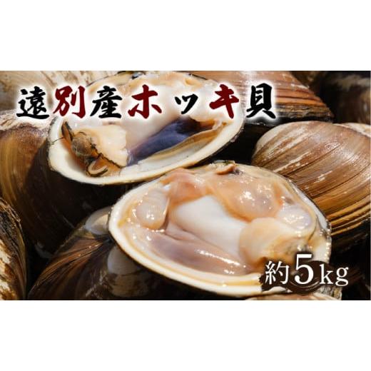ふるさと納税 アワビ・ホタテ・他 北海道 遠別町 事前予約:R8年8月中旬より順次発送 遠別産ホッキ貝(約4〜5kg)