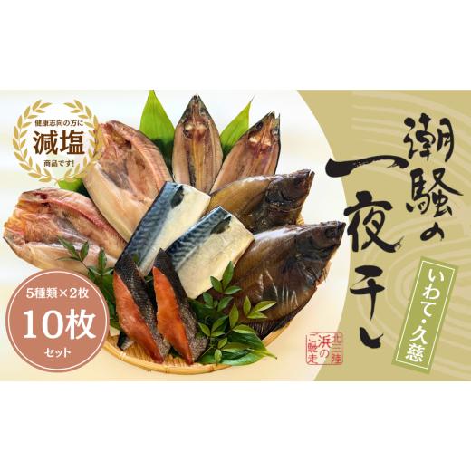 ふるさと納税 干物 岩手県 久慈市 健康干物 潮騒の一夜干し5種セット 潮騒の一夜干し「5種セット」