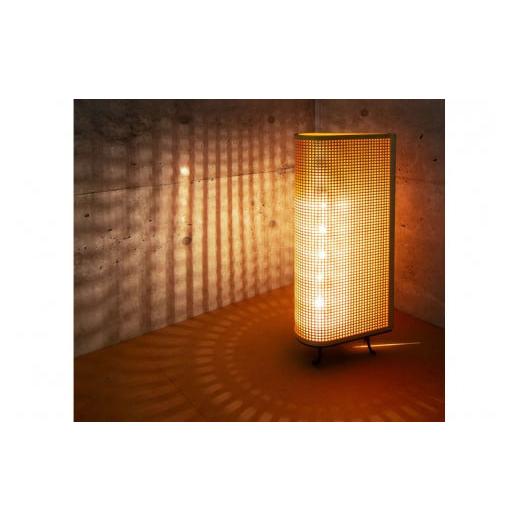 ふるさと納税 木工品・竹工品 島根県 浜田市 組子細工フロアランプ「しずく」 組子細工 組子 フロアランプ 伝統技術 ランプ 照明 031_1970