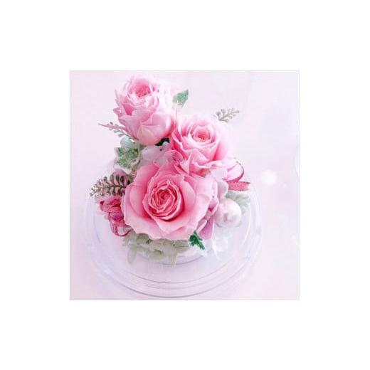 ふるさと納税 家具・装飾品 島根県 浜田市 山陰浜田産のバラを使ったプリザーブドフラワー"サンローズ" 107_1822