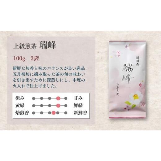 ふるさと納税 お茶類 静岡県 森町 H28年度農林水産大臣賞受賞専門店の 遠州森の茶堪能セットの画像