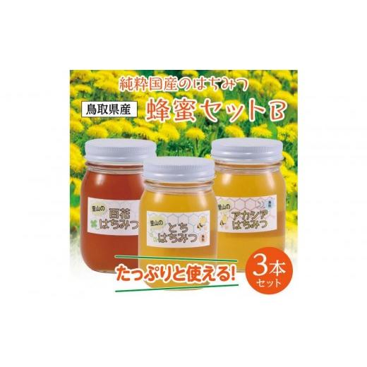 ふるさと納税 加工品等 はちみつ 鳥取県 鳥取市 蜂蜜セット Bの画像