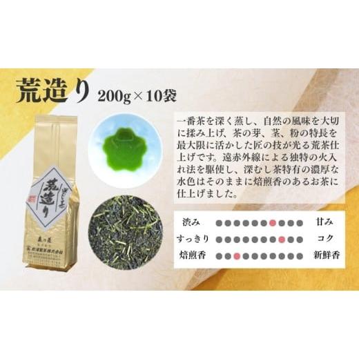 ふるさと納税 お茶類 静岡県 森町 農林水産大臣賞受賞・日本茶AWARD入賞歴のある日本茶専門店のおすすめ商品『荒造り』2kg_4