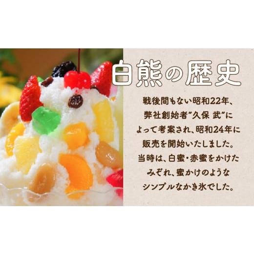 ふるさと納税 菓子 アイス 鹿児島県 鹿児島市 天文館むじゃき　本家白熊6個セット　K009-001_5