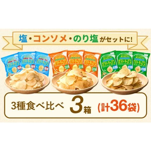 北海道士幌　ポテトチップス4箱 ふるさと納税 菓子 スナック 北海道 士幌町 北海道士幌町 生産者還元用