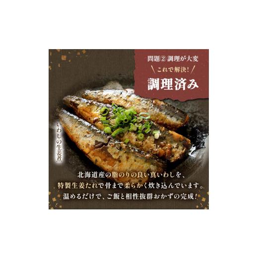 ふるさと納税 魚貝類 北海道 釧路市 釧路おが和 北の煮魚セット セット 常温保存 小分け 常温 北海道 北海道産 備蓄 海鮮 海産 魚 煮魚 F4F-2470_5