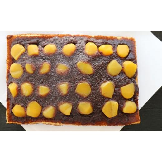 ふるさと納税 和菓子 どら焼き 埼玉県 鴻巣市 栗いり＆あんこびっしりの特大川幅どら焼き 約1300g×1個 No.085の画像
