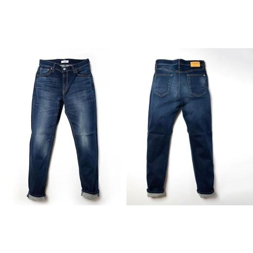 ふるさと納税 ファッション 岡山県 倉敷市 [32インチ:81.0cm]メンズストレッチジーンズ(ナチュラル加工のブルー) ビッグジョン ストレッチジーンズ ジーン…