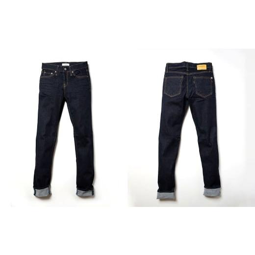 ふるさと納税 ファッション 岡山県 倉敷市 [27インチ:58.0cm]レディースストレッチジーンズ(ナチュラル加工のブルー) ビッグジョン ストレッチジーンズ …