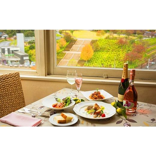 ふるさと納税 お食事券 福井県 鯖江市 眺め抜群のイタリアンレストラン『イル・ヴィゴーレ ペアランチお食事券』