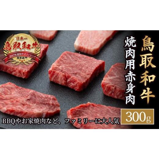 ふるさと納税 鳥取県 倉吉市 鳥取和牛 焼肉用赤身肉 300g 国産 牛肉 焼肉 赤身 モモ ウデ バーベキュー 和牛 黒毛和牛