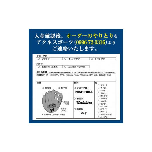 ふるさと納税 鹿児島県 阿久根市 ＜日本製＞Wilson硬式オーダーグローブDUAL(1個・内野手用／サイズ7)国産 グラブ 野球 スポーツ オーダーメイド【アクネスポ…