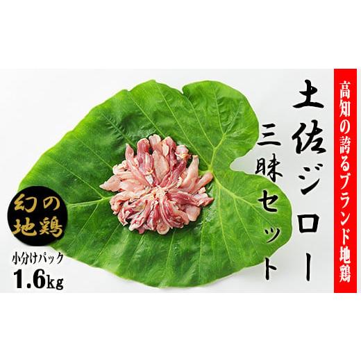 ふるさと納税 鶏肉 セット 高知県 安芸市 土佐ジロー 幻の地鶏 カット肉 4-(9)土佐ジロー三昧セット 冷凍 1.6kg 200g×8袋 小分け もも肉 むね肉 ささみ ミッ…