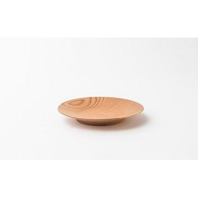 ふるさと納税 食器・グラス 皿 熊本県 南小国町 FIL 小国杉プレート(中) SUGI PLATE MEDIUM プレート 中 皿 割れない 木製 食器 ウッドプレート 浅い 丸 円…