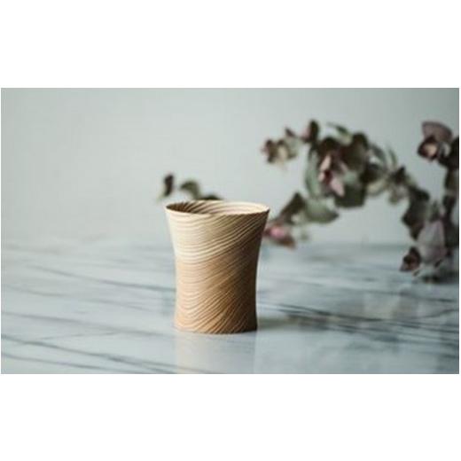 ふるさと納税 雑貨・日用品 グラス 熊本県 南小国町 FIL 小国杉カップ(大) SUGI CUP LARGE ビアカップ 大 コップ 割れない 木製 食器 杉 小国杉 受注生産 ビ…