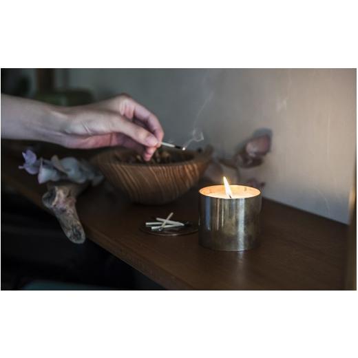 ふるさと納税 アロマ・入浴剤 アロマ用品 熊本県 南小国町  FIL アロマキャンドル くさび Aroma Candle 楔 ソイアロマキャンドル ソイキャンドル キャンドル …の画像