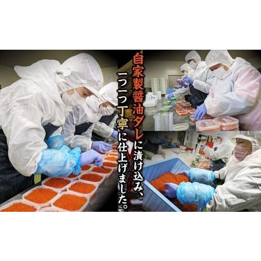ふるさと納税 いくら 北海道 弟子屈町 3364.いくら醤油漬け 220g いくら醤油 イクラ しょうゆ漬け いくら イクラ 醤油 海鮮 魚介 いくら丼 鮭 魚卵 贈答 ギフ…の画像