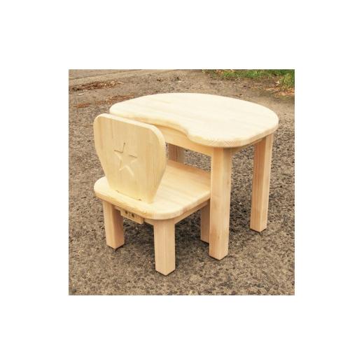 ふるさと納税 雑貨・日用品 玩具 大阪府 泉南市 手作り 木製 お子様用 、 机 ・ いす セット Ver.2 Mサイズ 007B-106_2