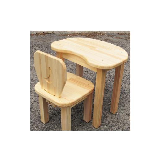ふるさと納税 雑貨・日用品 玩具 大阪府 泉南市 手作り 木製 お子様用 、 机 ・ いす セット Ver.2 Lサイズ 007B-114_2