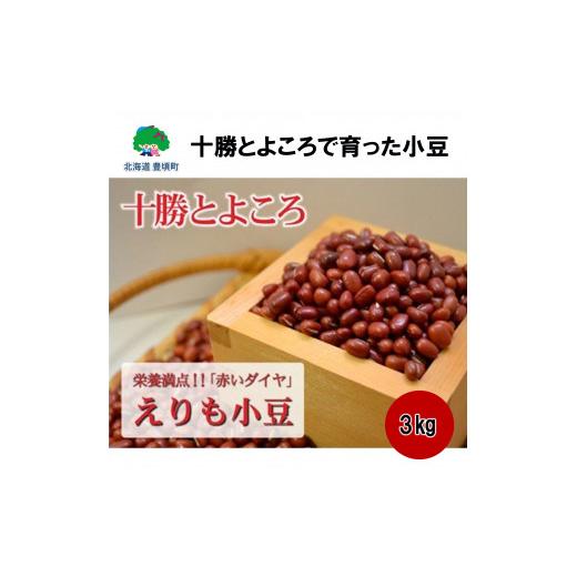 ふるさと納税 豆類 あずき 北海道 豊頃町 十勝とよころで育った小豆3kg[豊頃町農業協同組合][30日以内に出荷予定(土日祝除く)]