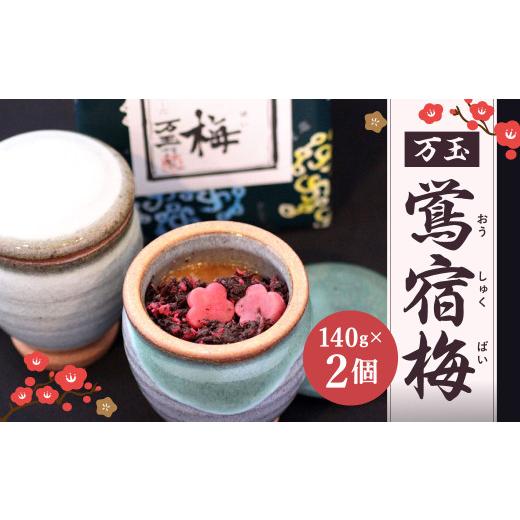 ふるさと納税 加工品等 梅干 福岡県 北九州市 万玉 鴬宿梅 計280g