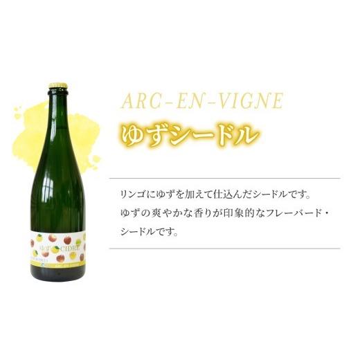 ふるさと納税 ワイン スパークリングワイン 長野県 東御市 シードル 3種セット( シードル ・ゆずシードル・アプリコット シードル) ｜ アルカンヴィーニュ 日…_3