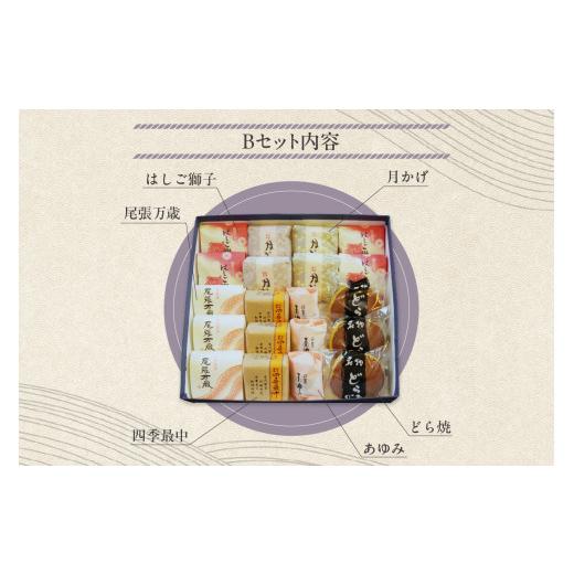 ふるさと納税 和菓子 和菓子セット・詰め合わせ 愛知県 知多市 郷土菓子 詰め合わせBセット ／ 和菓子 最中 もなか どら焼き 詰合せ 詰合せ 土産 愛知県 特産…の画像