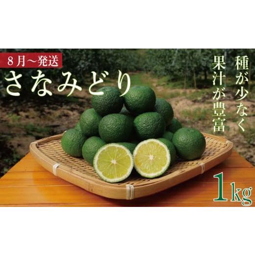 ふるさと納税 みかん・柑橘類 徳島県 - すだち 徳島 1kg さなみどり 8月〜発送 先行予約 スダチ さんま 焼き 魚 定食 こめ 米 ...