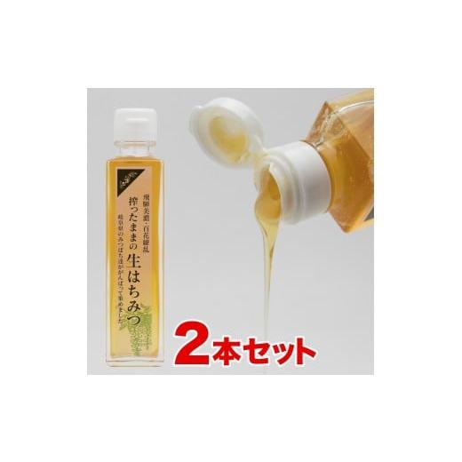 ふるさと納税 岐阜県 飛騨市 搾ったままの生はちみつ 200g×2本 蜂蜜 ハチミツ 生蜂蜜 生ハチミツ 贈答 ギフト対応可能