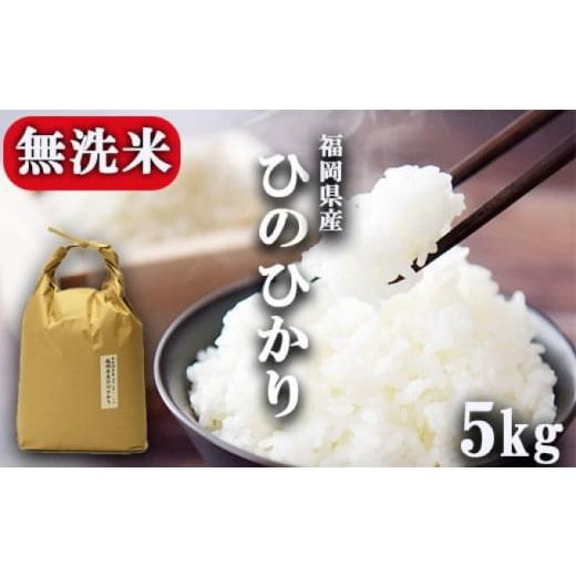 ふるさと納税 無洗米 福岡県 小郡市 R7年度産 無洗米 5kg 福岡県産 ひのひかり 米 白米 コメ 福岡県 お米 ご飯 ごはん ヒノヒカリ国産 国産米 グルメ 食品