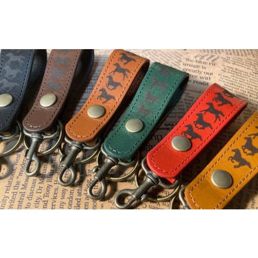 ふるさと納税 雑貨・日用品 滋賀県 栗東市 馬九いくキーリング(キャメル) 栗東市 / 株式会社ブルズエフ BIAU266 キャメル