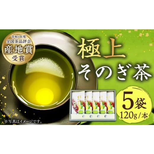 ふるさと納税 長崎県 東彼杵町 [2024新茶]そのぎ茶 (極上) 120g×5袋入り 茶 ちゃ お茶 おちゃ 緑茶 りょくちゃ 日本茶 茶葉 東彼杵町/池田茶園 [BAL004] …