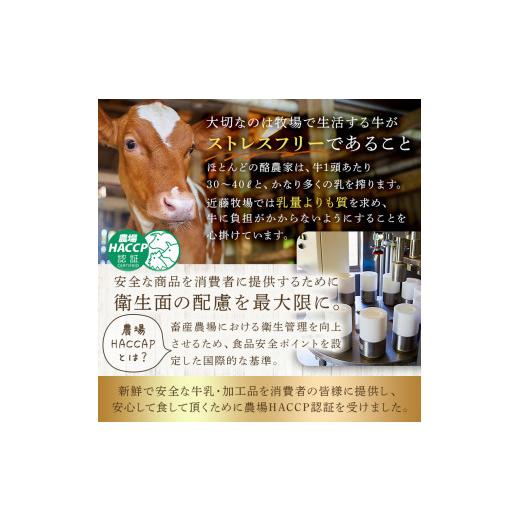 ふるさと納税 飲料類 牛乳 千葉県 南房総市  定期便 近藤牧場のノンホモ牛乳 900ml×2本「5」のつく日3回連続お届け mi0003-0019 牛乳 定期便 3回 低温殺菌 乳…_4