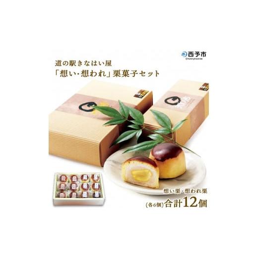 ふるさと納税 愛媛県 西予市 道の駅きなはい屋「想い・想われ」栗菓子セット(12個入)