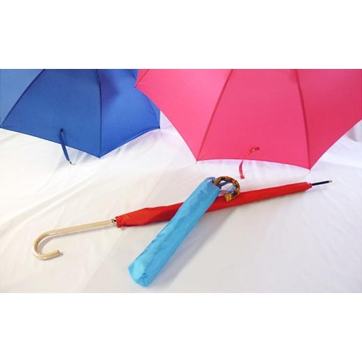 ふるさと納税 雑貨・日用品 宮城県 亘理町 西川洋傘加工所 婦人長傘・折傘セット(共袋付)グレー グレー