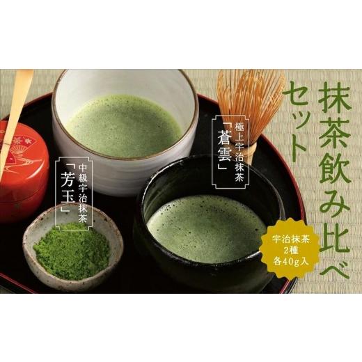 ふるさと納税 お茶類 緑茶(飲料) 京都府 宇治田原町 抹茶飲み比べセット(宇治抹茶2種 各40g入) 宇治茶の木谷製茶場[宇治抹茶 抹茶 緑茶 粉末 お茶 茶 最高…