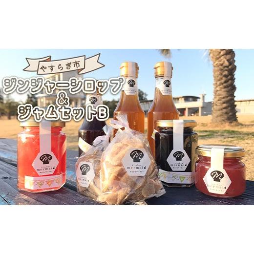 ふるさと納税 ジャム 高知県 香南市 やすらぎ市 ジンジャーシロップとジャムのセットB yr-0142