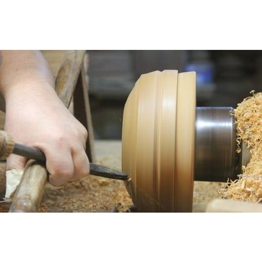 ふるさと納税 食器・グラス 大皿 神奈川県 小田原市 ケヤキ 9寸仁取盆 仁取盆 ケヤキ材 φ26.5cm×2cm 手作り 工芸品 ワンプレート 国産天然木 おしゃれ プレ…の画像