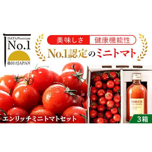 ふるさと納税 北海道 長万部町 エンリッチミニトマトセット(3箱コース) ふるさと納税 エンリッチミニトマト トマト ミニトマト トマトジュース 北海道 長…