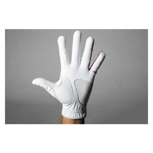 ふるさと納税 香川県 三木町 921-2　941ゴルフグローブ「HYBRID」3枚セット　Mサイズ【レッド】 