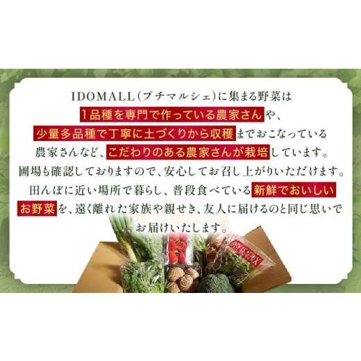 ふるさと納税 セット・詰合せ 香川県 三木町 プチマルシェお野菜ボックス(S) 季節の野菜６〜７種類  IDOMALL セレクト | 野菜 新鮮 冷蔵 旬 香川県 野菜ボ…の画像